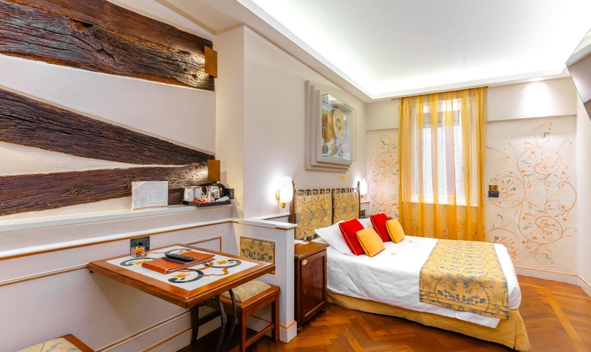 Deluxe Doppelzimmer  Art Hotel Commercianti Bologna