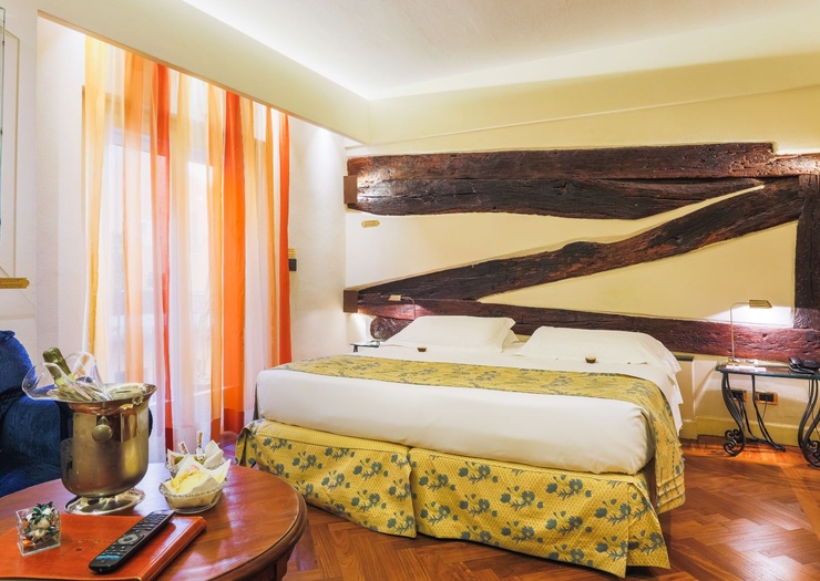 Deluxe Doppelzimmer Art Hotel Commercianti Bologna Deluxe Doppelzimmer Art Hotel Commercianti Bologna