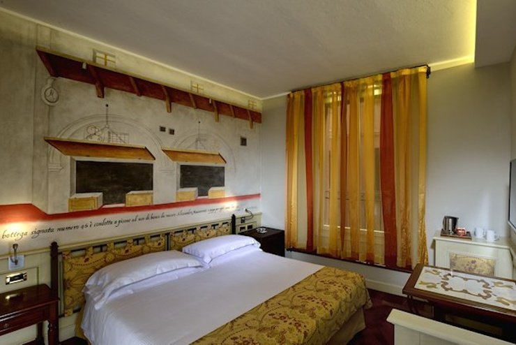 KLASSISCHES DOPPELZIMMER Art Hotel Commercianti Bologna, Italia KLASSISCHES DOPPELZIMMER Art Hotel Commercianti Bologna, Italia