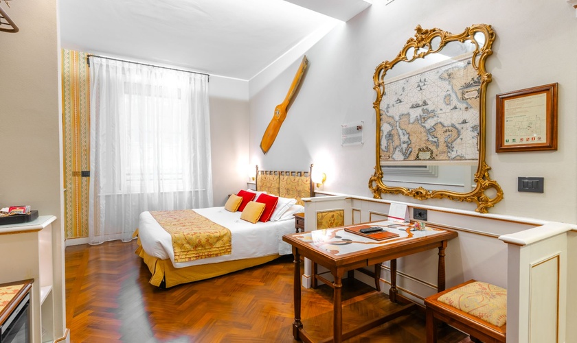 Deluxe Doppelzimmer  Art Hotel Commercianti Bologna