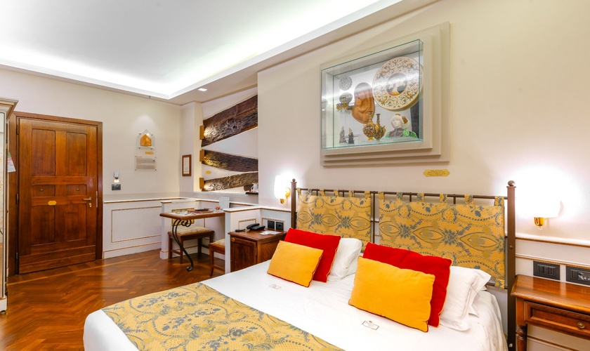Deluxe Doppelzimmer  Art Hotel Commercianti Bologna