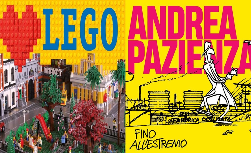 Exhibitions Palazzo Albergati: I LOVE LEGO and ANDREA PAZIENZA  