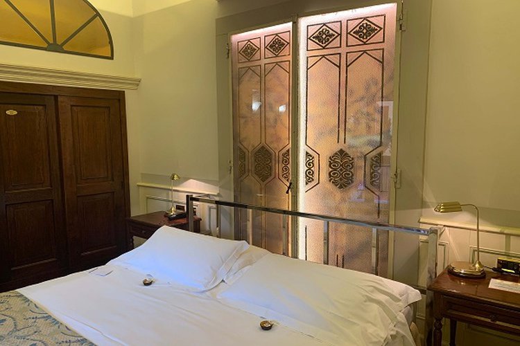 Premium-doppelzimmer art hotel commercianti bologna, italia Premium-doppelzimmer art hotel commercianti bologna, italia