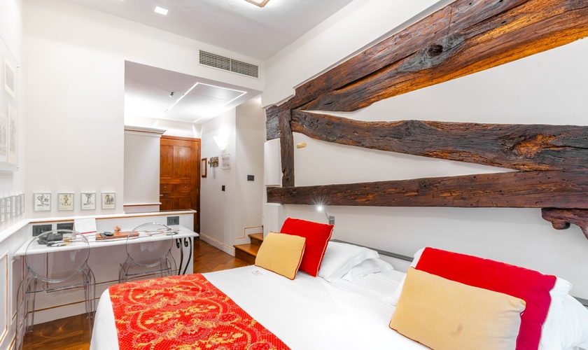 Klassisches Doppelzimmer Art Hotel Commercianti Bologna Klassisches Doppelzimmer Art Hotel Commercianti Bologna