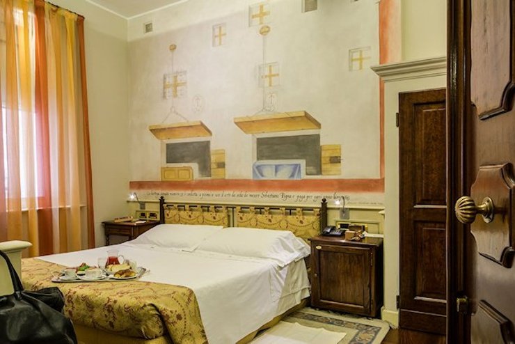 KLASSISCHES DOPPELZIMMER Art Hotel Commercianti Bologna, Italia KLASSISCHES DOPPELZIMMER Art Hotel Commercianti Bologna, Italia