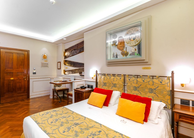 Deluxe Doppelzimmer Art Hotel Commercianti Bologna Deluxe Doppelzimmer Art Hotel Commercianti Bologna