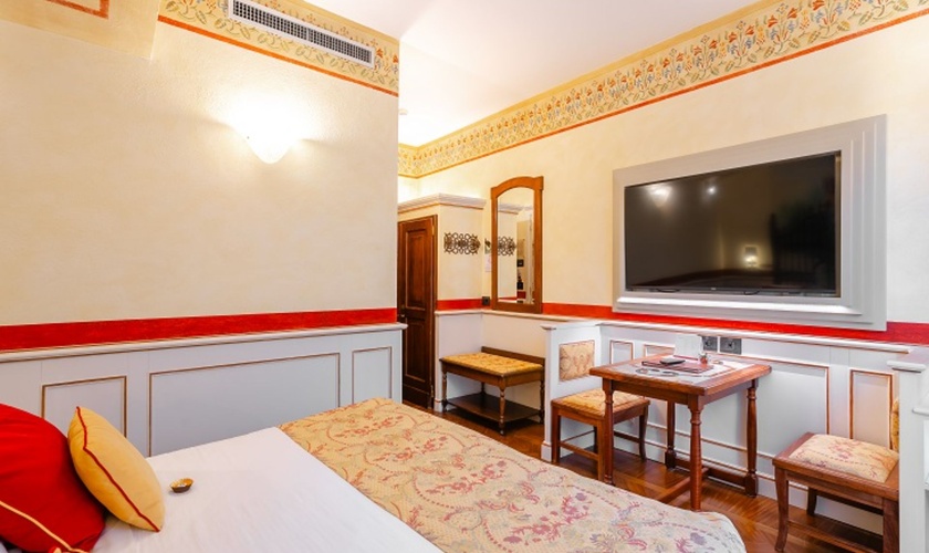 Deluxe Doppelzimmer  Art Hotel Commercianti Bologna