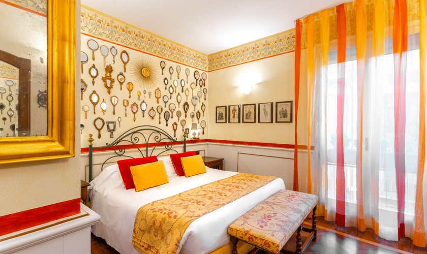 Deluxe Doppelzimmer  Art Hotel Commercianti Bologna