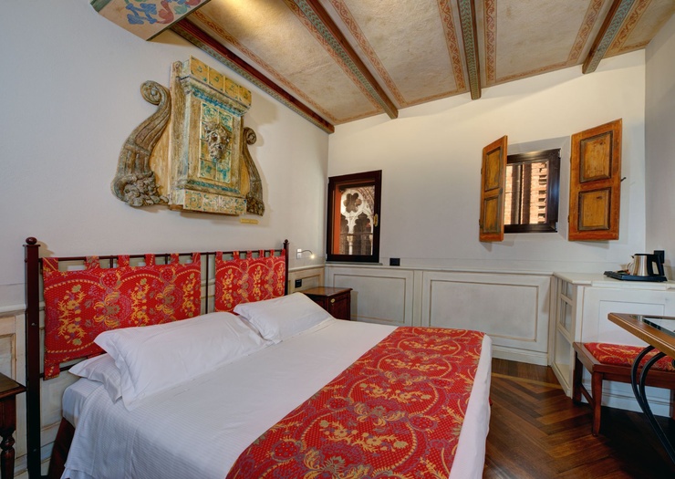 Deluxe Doppelzimmer Art Hotel Commercianti Bologna Deluxe Doppelzimmer Art Hotel Commercianti Bologna