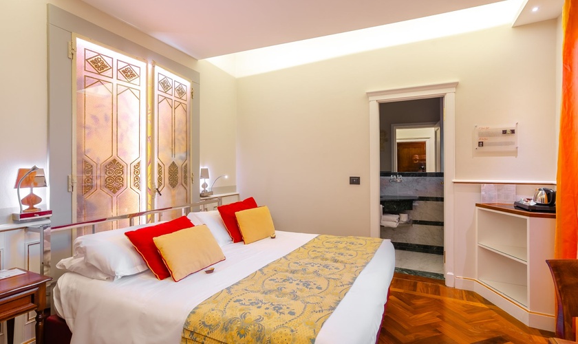Deluxe Doppelzimmer  Art Hotel Commercianti Bologna