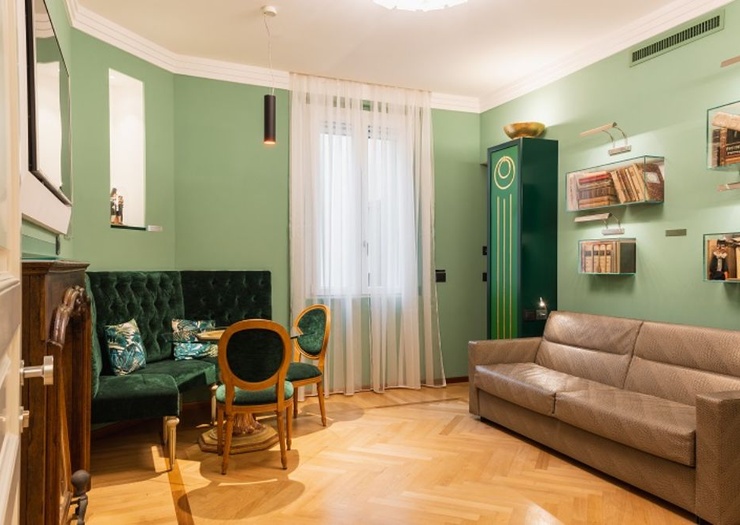 Luxury apartments battibecco  Art Hotel Commercianti Bologna