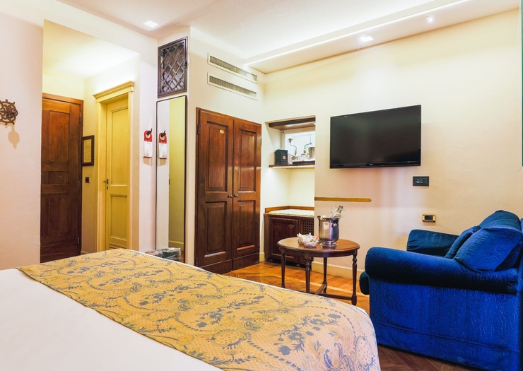 Deluxe Doppelzimmer Art Hotel Commercianti Bologna Deluxe Doppelzimmer Art Hotel Commercianti Bologna