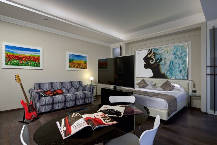 Luxusappartements art hotel commercianti bologna, italia Luxusappartements art hotel commercianti bologna, italia
