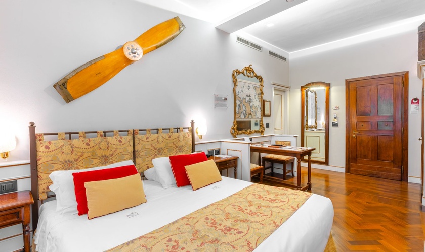 Deluxe Doppelzimmer  Art Hotel Commercianti Bologna