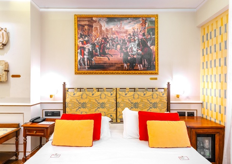 Klassisches doppelzimmer  Art Hotel Commercianti Bologna