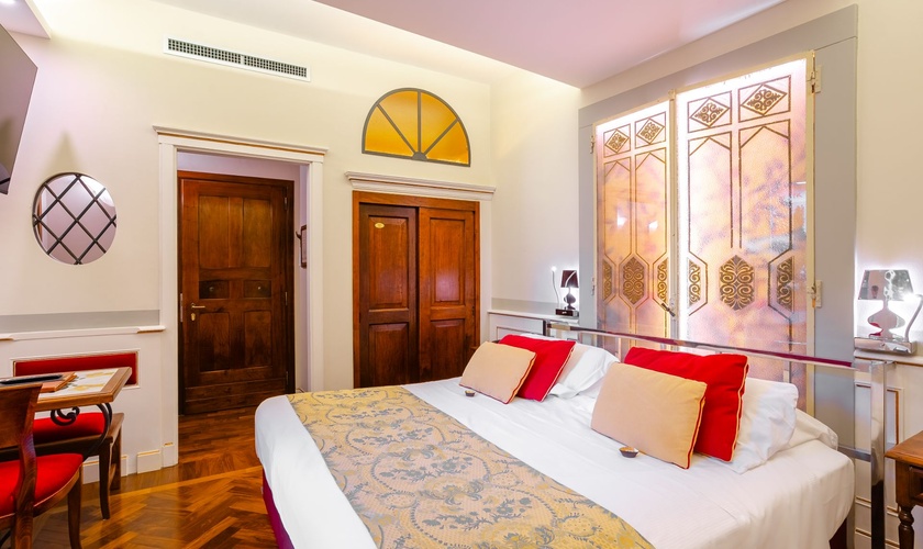 Deluxe Doppelzimmer  Art Hotel Commercianti Bologna