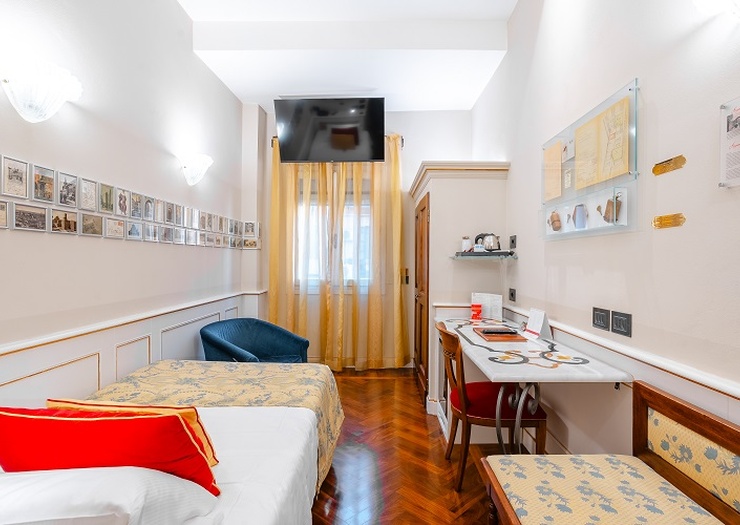 Einzelzimmer Art Hotel Commercianti Bologna Einzelzimmer Art Hotel Commercianti Bologna