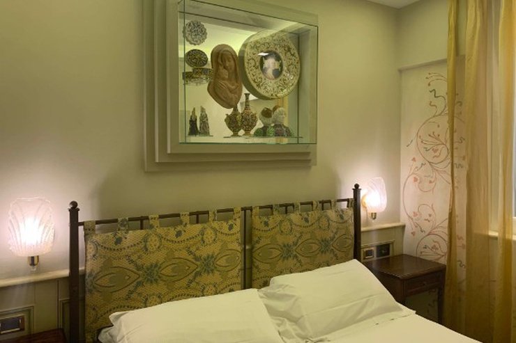 Klassisches doppelzimmer art hotel commercianti bologna Klassisches doppelzimmer art hotel commercianti bologna