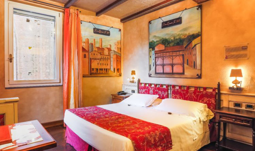 Premium doppelzimmer mit terrasse  Art Hotel Commercianti Bologna