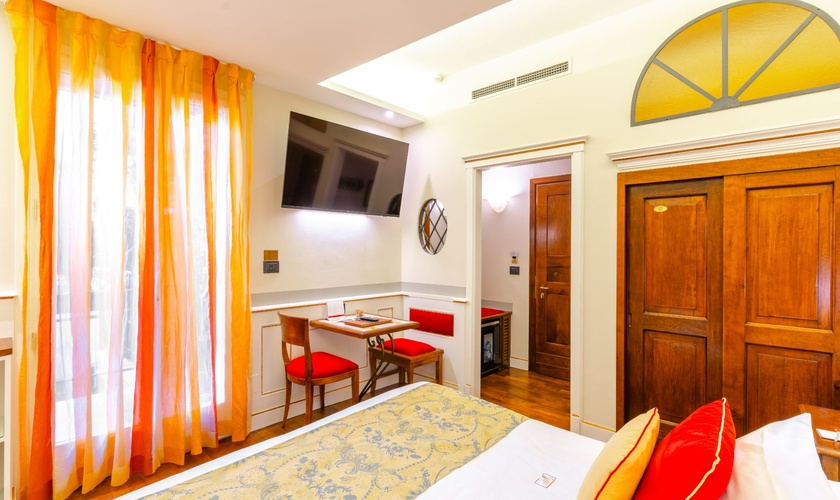 Deluxe Doppelzimmer  Art Hotel Commercianti Bologna