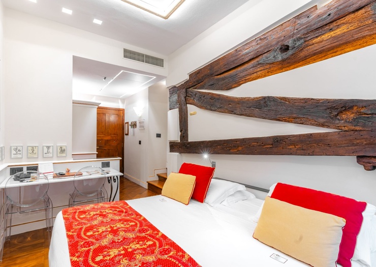 Klassisches Doppelzimmer Art Hotel Commercianti Bologna Klassisches Doppelzimmer Art Hotel Commercianti Bologna