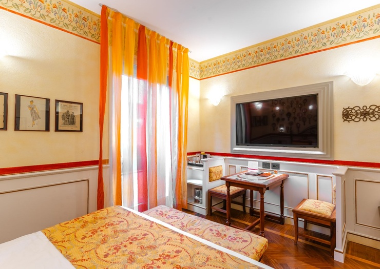Deluxe Doppelzimmer Art Hotel Commercianti Bologna Deluxe Doppelzimmer Art Hotel Commercianti Bologna