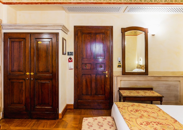 Deluxe Doppelzimmer mit Terrasse Art Hotel Commercianti Bologna Deluxe Doppelzimmer mit Terrasse Art Hotel Commercianti Bologna