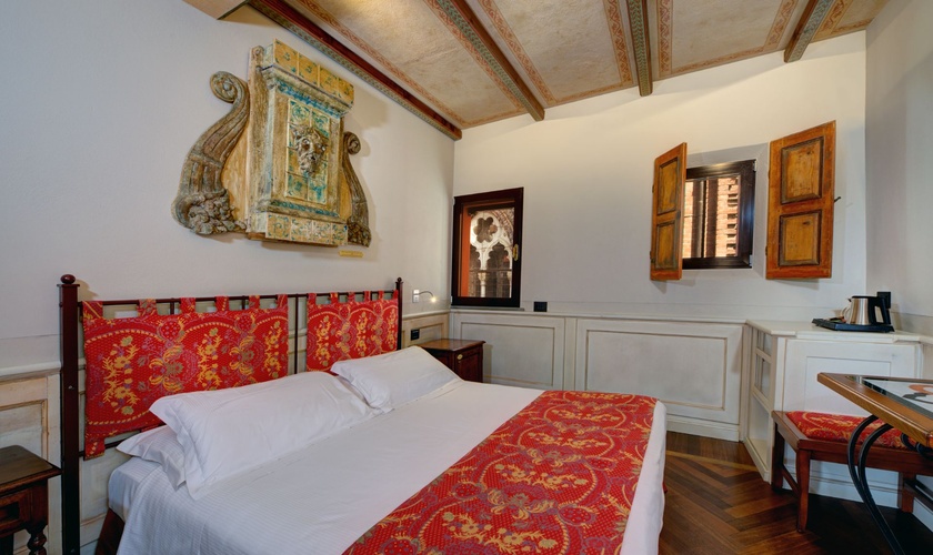 Deluxe Doppelzimmer  Art Hotel Commercianti Bologna