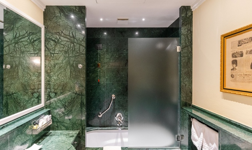 Deluxe Doppelzimmer  Art Hotel Commercianti Bologna