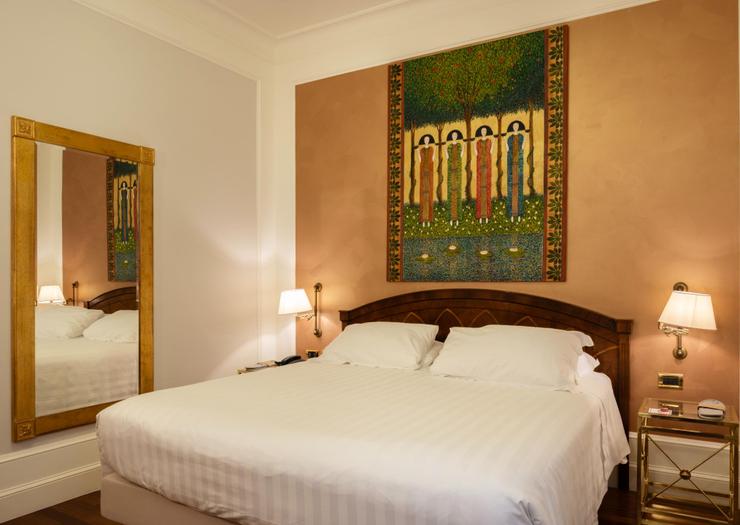 Klassisches Zimmer Art Hotel Orologio Bologna Klassisches Zimmer Art Hotel Orologio Bologna