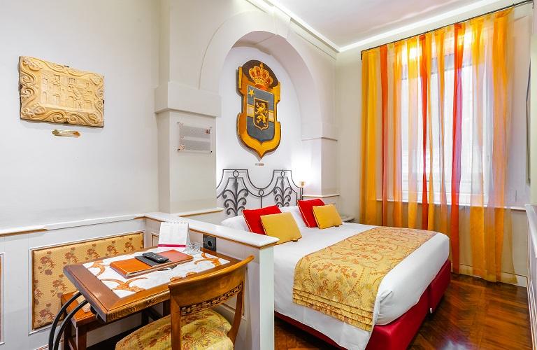 Klassisches Doppelzimmer Art Hotel Commercianti Bologna Klassisches Doppelzimmer Art Hotel Commercianti Bologna