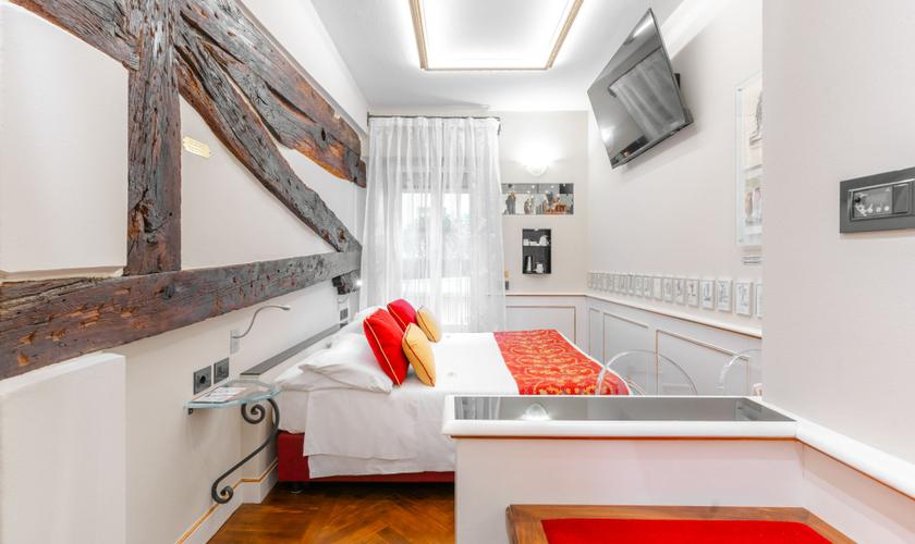 Klassisches Doppelzimmer Art Hotel Commercianti Bologna Klassisches Doppelzimmer Art Hotel Commercianti Bologna