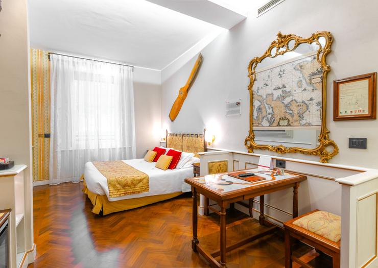 Deluxe Doppelzimmer Art Hotel Commercianti Bologna Deluxe Doppelzimmer Art Hotel Commercianti Bologna